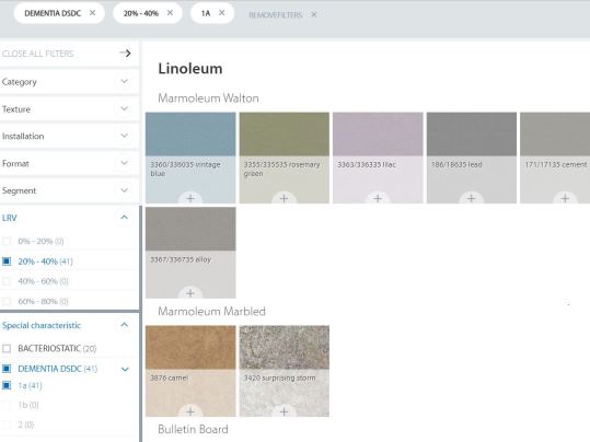 DSDC Product Selector